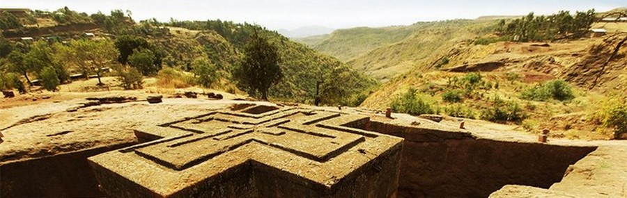 Etiopia: Lalibela, Iglesia de San Jorge