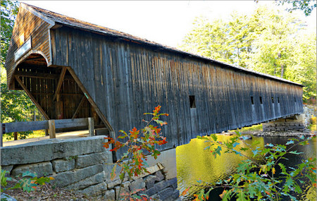 Hemlock Covered Bridge - Maine