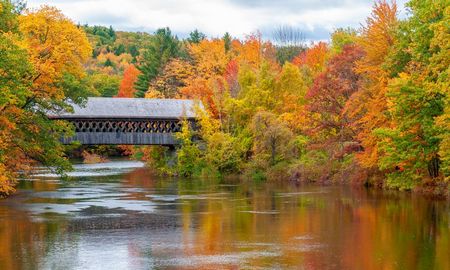 Henniker Bridge - New Hampshire