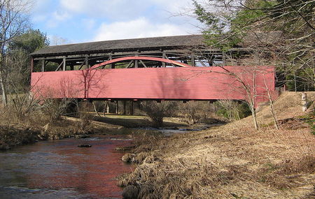 Larrys Creek Covered Bridge