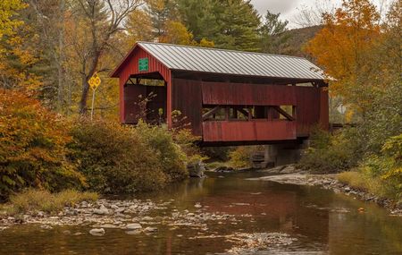 Upper Cox Brook Bridge - Vermont