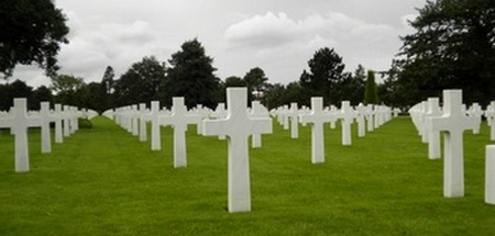 -Normandy-Cementerio Militar Americano