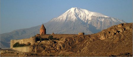 Armenia - El Monte Ararat como telón de fondo
