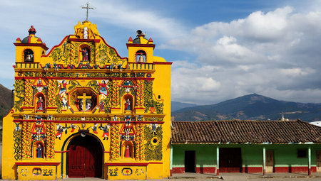 Iglesia de San Andr&eacutes Xecul