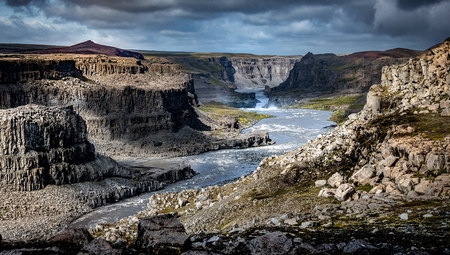 Jökulsárgljufur Canyon
