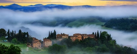 Paisaje de la Toscana