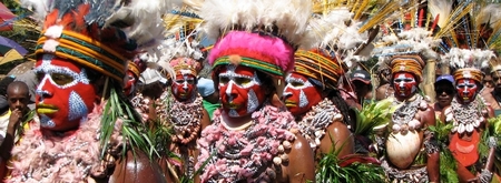 Papua-Nueva Guinea - Huli Wigmen