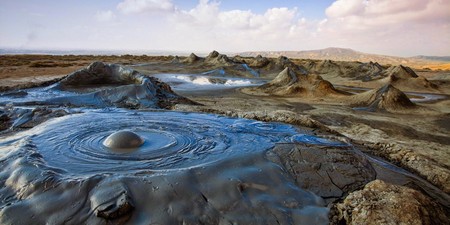 Azerbayan: Volcanes de Lodo
