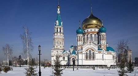 Omsk: Catedral de la Dormicion