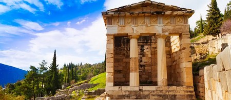 Delfos: Tesoro de los Atenienses