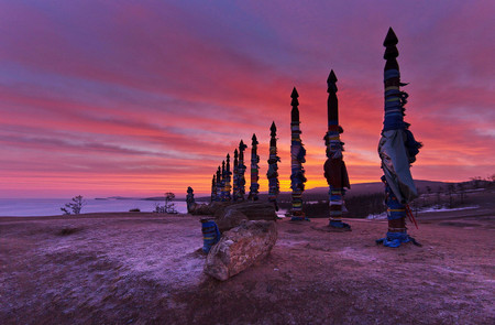 Pilares Sagrados - Lago Baikal