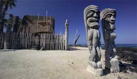 Parque Hist&oacuterico Nacional Puʻuhonua o Hōnaunau